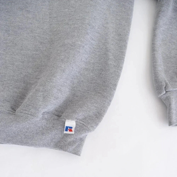 Vintage Russel Grey Lancers Hockey Crewneck Sweater Med - Picture 6 of 12